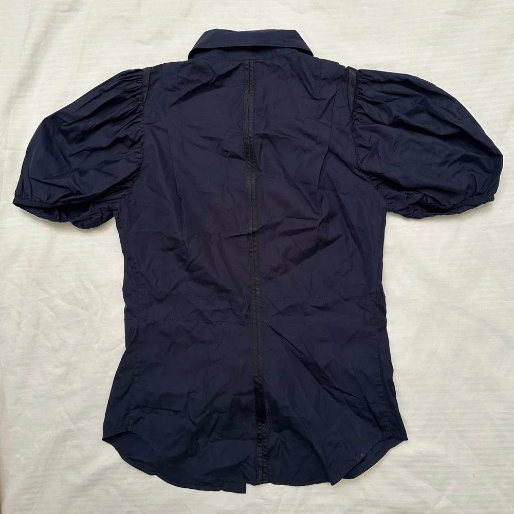 Prada black cotton women shirt size 6 - Picture 4 of 16